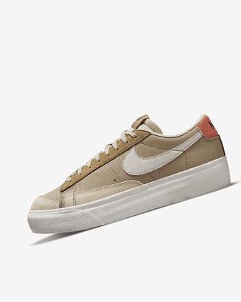 Nike Blazer Low Plataforma SP Kaki Beige Claro | MX 2308